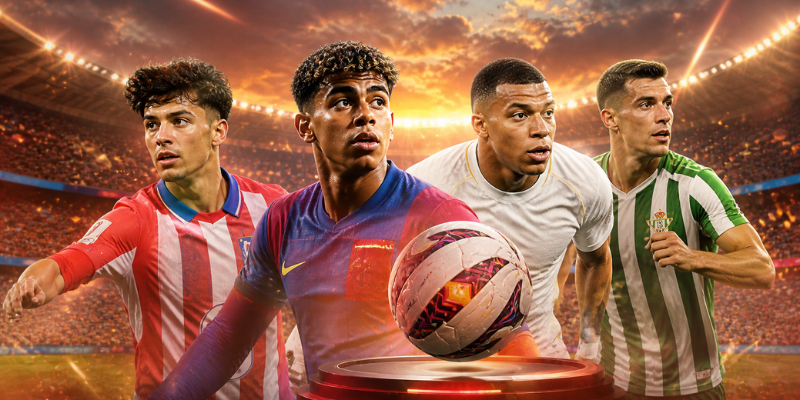 La Liga hiện có 20 đội bóng tham dự, thi đấu theo thể thức vòng tròn hai lượt.